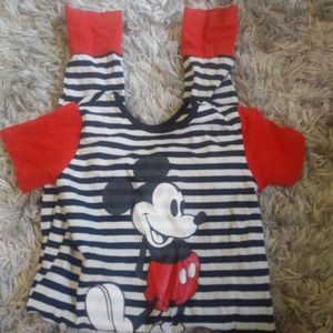 2T Mickey Rags to Raches Romper